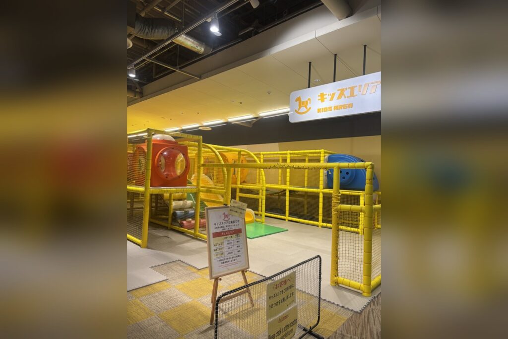 杉乃井ホテルのキッズエリア（室内遊具）